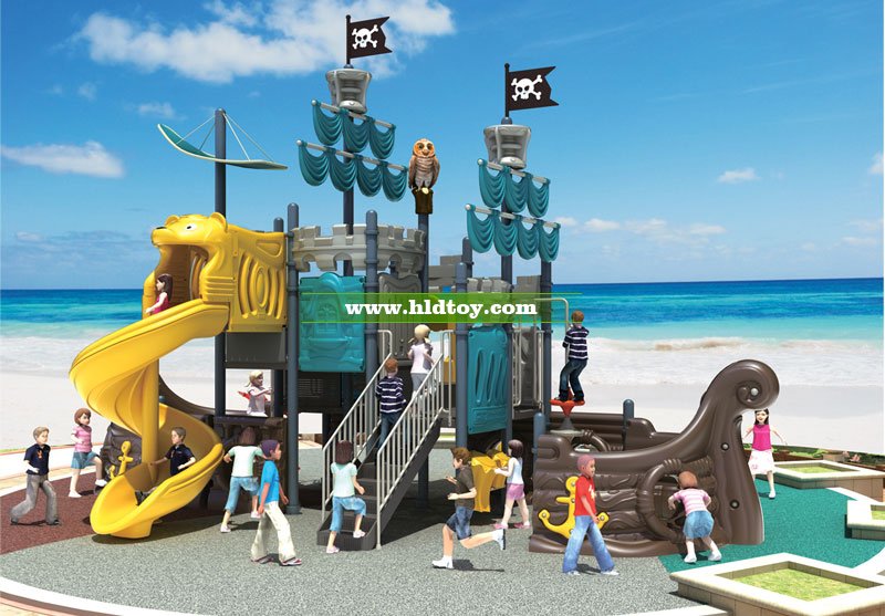 海盗船系列儿童滑梯HG-11202