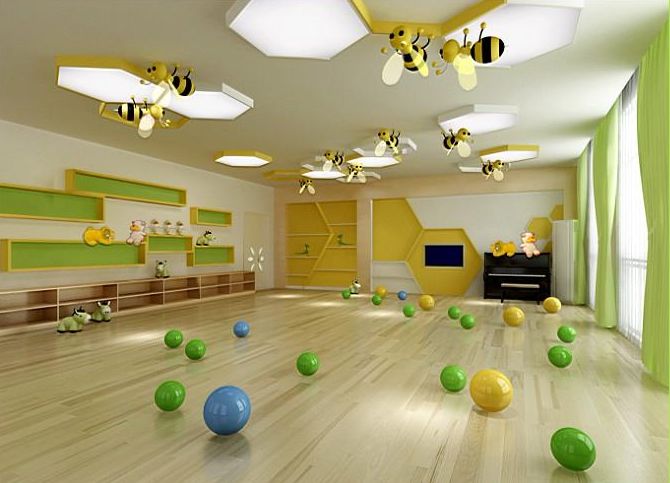灯光艺术在幼儿园室内装饰设计中的作用