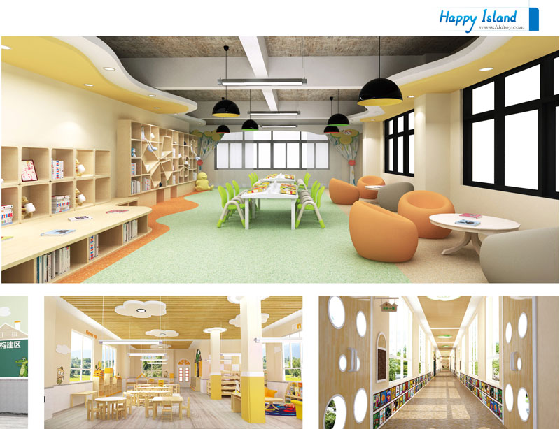 现代化风格-幼儿园整体装修方案2