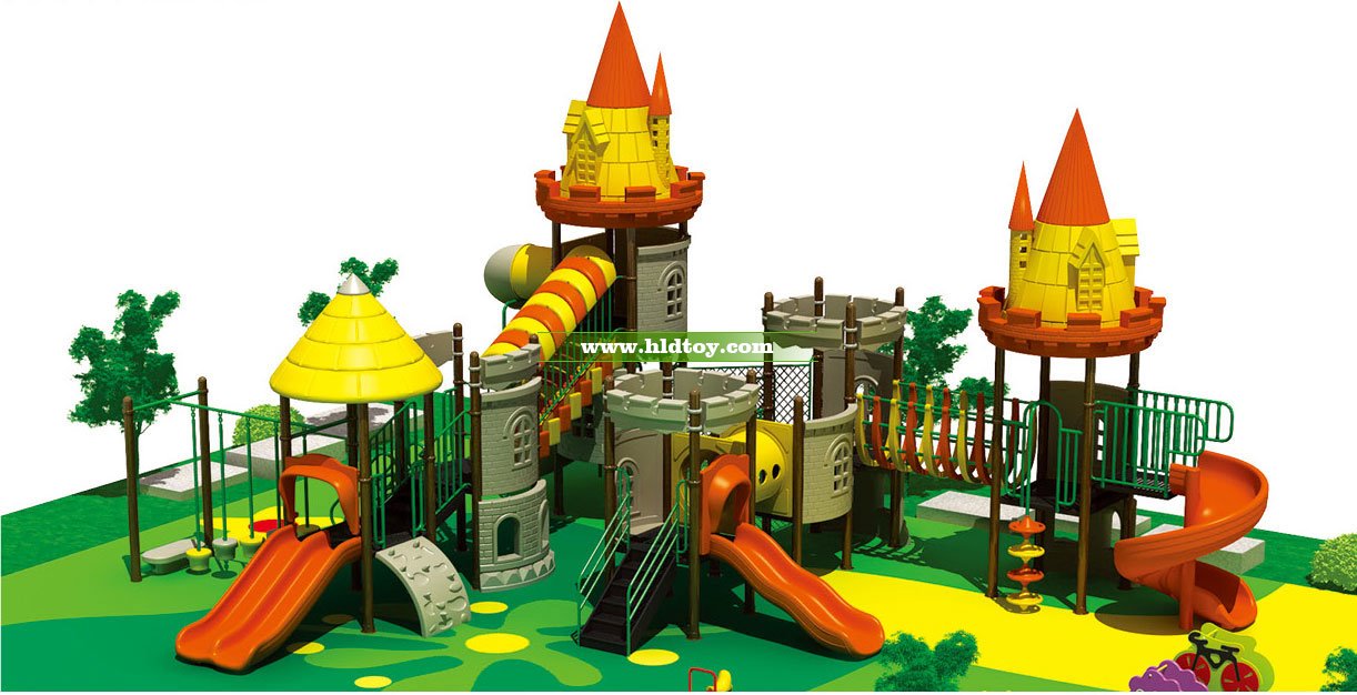 城堡系列儿童滑梯HG-10801