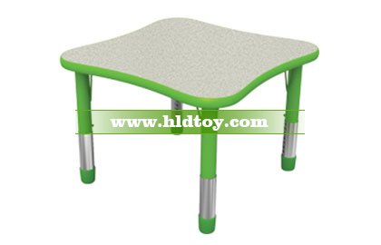 豪华型可拼式四人桌HG-5004 幼儿园四人桌