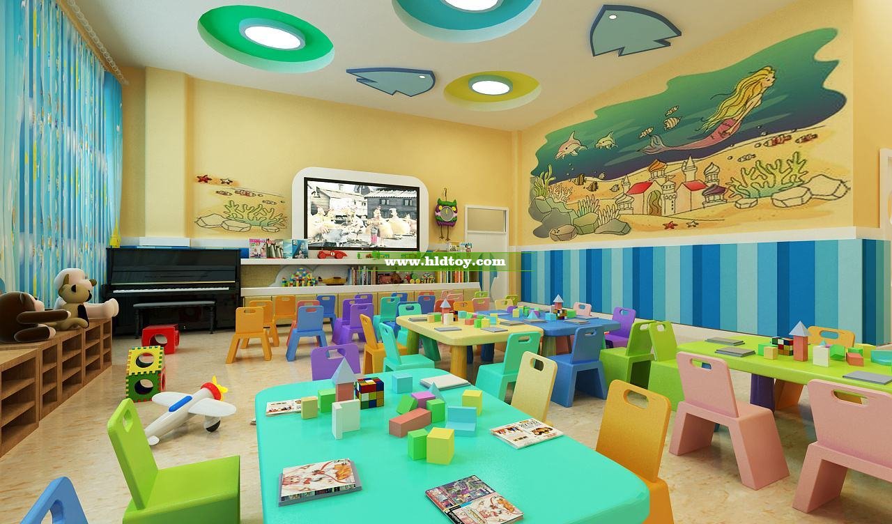 幼儿园教室装修设计 这样才能算得上幼儿园好环境